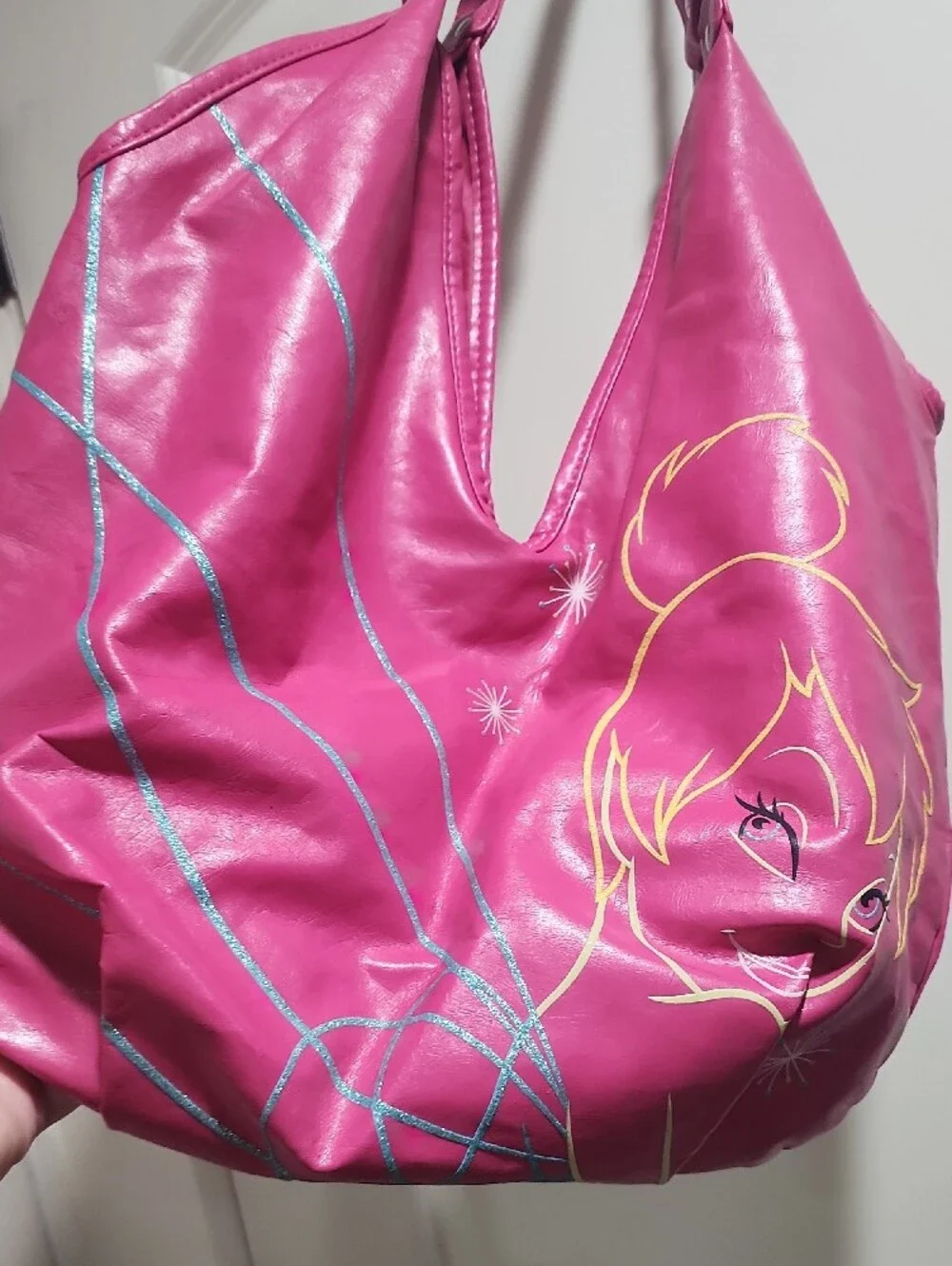Disney Hot PINK Tinkerbell Shoulder Bag 🌬